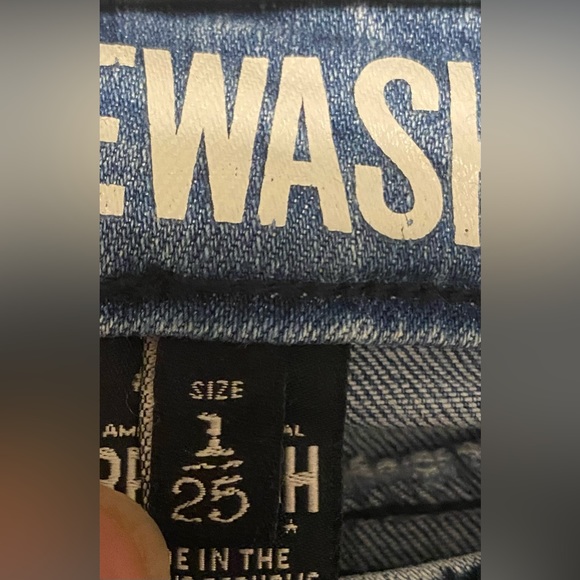 Rewash Vintage Reunion High Rise Skinny Jeans Size 1. - Picture 5 of 13